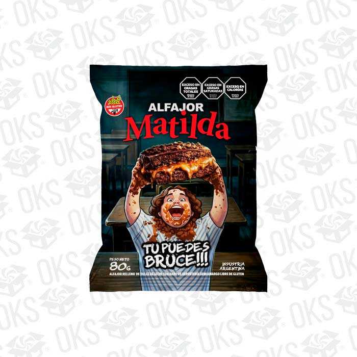 OFERTA ALFAJOR MATILDA 80G X UNIDAD (20)