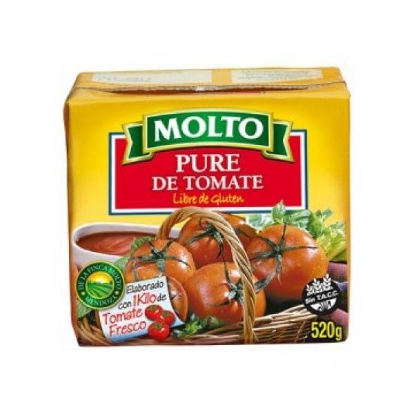 MOLTO PURE DE TOMATE  520 G x UND (24)